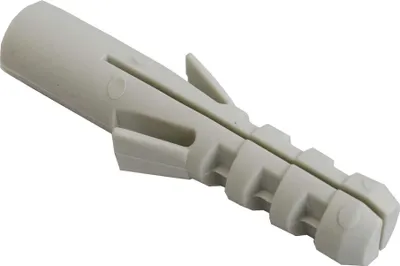 Immagine prodotto di 100 pezzi - Tassello in nylon 8x40mm : 8 x 40 mm Dimensioni: 8 x 40 mm