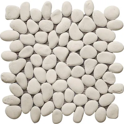 Produktbild von OLA Wand- und Bodenmosaik in Form eines Natursteins - cremefarben - Packung enthält 1 m²
