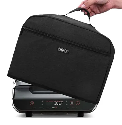 Schutzhülle für Ninja Grill FG551/DG551, wasserdicht, mit Taschen, schwarz