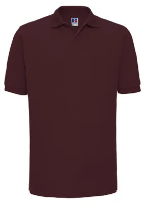 Productafbeelding van Russell Herren Ripp Polo-shirt, korte mouwen, model FK708 (maat M) (bordeauxrood)