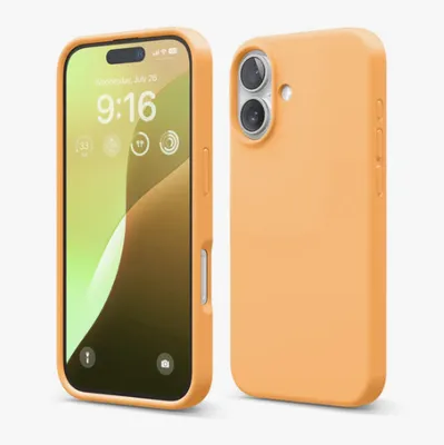 Immagine prodotto di Custodia Elago in silicone premium per iPhone 16 Orange