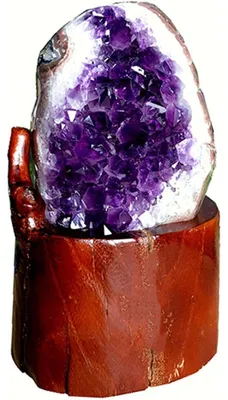 Obrázok produktu pre Prírodná ametystová skupina, ideálna na dekoráciu interiéru, surový kryštálový geód, liečivý kameň, reiki kameň, váha 8,8 libry