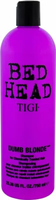 Produktbild von Tigi Dumb Blonde, 750 ml, Shampoo, Nicht-professionell, Unisex, Blond, beschädigtes Haar, Reparatur, Glanz