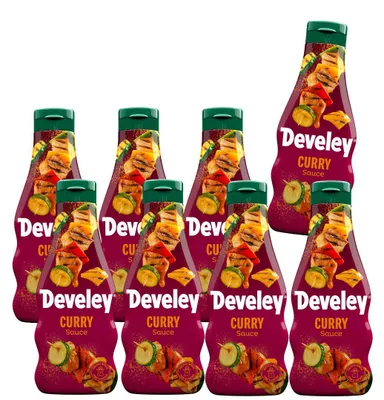 Produktbild von Develey Curry Sauce - 8x 250ml