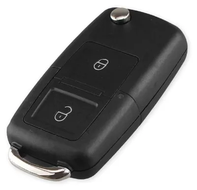 Produktbild von Techstar®-Autoschlüsselgehäuse, kompatibel mit Volkswagen, Seat, Skoda, Golf, Leon, Octavia, 2 Tasten