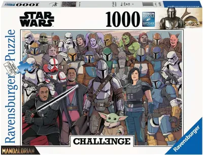 Zdjęcie produktu dla 1000El Star Wars Baby Yoda 167708 Ravensburger