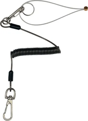 Produktbild von Sicherungsseil für Werkzeuge Ø1 mm, 52–170 cm, 2 kg Belastung