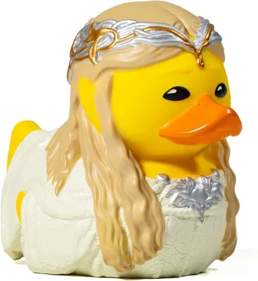 Produktbild von Gummiente Figur – Sammlerfigur – Sammelobjekt – Themenfigur – 9 cm – Galadriel
