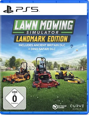 Produktbild von BANDAI NAMCO Entertainment Lawn Mowing Simulator, Playstation 4/Playstation 5, E (Jeder), Download