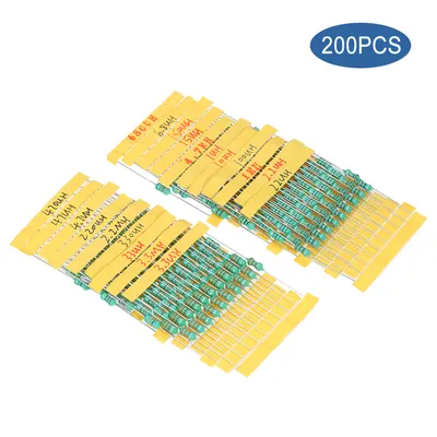 Produktbild von 200Stück 0510 DIP Chromatischer Ringinduktor Sortiment Satz Toleranz 10% Leistung 1W 20 Induktivität 1/10/100/2.2/22/220/3.3/33/330/4.7/47/470/6.8/680/15/150H 1/2.2/3.3/4.7MH