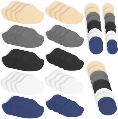 Imagen del producto de Parches autoadhesivos para la reparación de zapatillas, 70 unidades, de diferentes tamaños, para zapatos de cuero