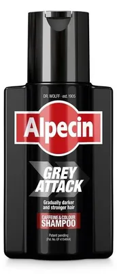 Produktbild von Alpecin Grey Attack Caffeine & Colour Shampoo for Men 200ml