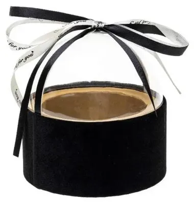 Immagine prodotto di Scatola Flower Box nera ROZETTE