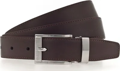 Produktbild von Vanzetti Leder Gürtel 30mm Men´s Belt W90 Dark Brown dunkelbraun