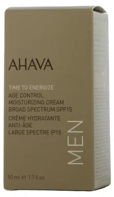 Imagen del producto de Crema hidratante anti-edad Ahava Men T.T.E. con protección solar SPF 15