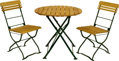 Produktbild von TPFGarden BIERGARTEN-GARTEN-GARNITUR Bayern 3-teilig aus Robinienholz