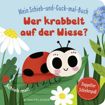 Produktbild von Mein Schieb & Guck-mal-Buch: Wer krabbelt auf der Wiese?
