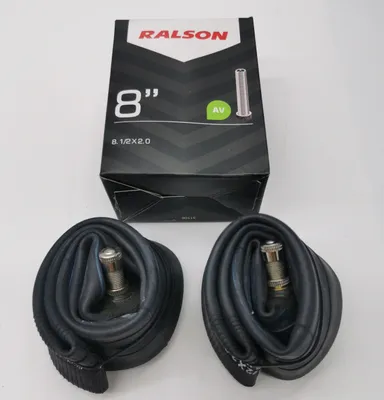 Produktbild von Ralson Schlauch 8 Zoll 8 1/2 x 2 AV-Ventil gerade | 2x 8"Ralson AV-gerade