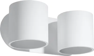 Produktbild von Wandleuchte ORBIS 2 weiß 2xG9 8W Aluminium 10x12x26cm Sollux Lighting