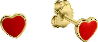 Produktbild von Zeeme for Kids Ohrringe Gold 333 Motiv Herz