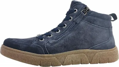 Immagine prodotto di Ara Rom-Sport: scarpe da trekking da donna, stivali con lacci, colore blu, adatte al tempo libero