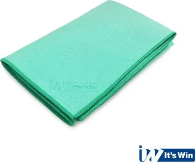 Zdjęcie produktu dla WINC-222 ściereczka do okien z mikrofibry 40x40cm, zielona