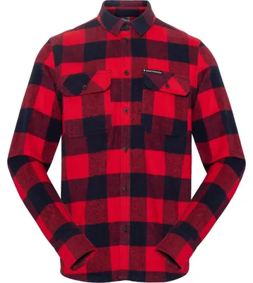 Image de Chemise à carreaux Forester pour hommes, marque Sweet Protection, couleur rouge
