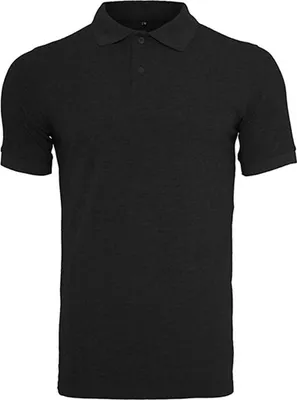 Immagine prodotto di Build Your Brand BY008 | Polo Piqué da uomo - Colore: Nero - Taglia: XXL