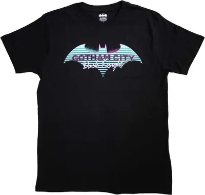 Produktbild von Batman: The Dark Knight - "Gotham City" T-Shirt für Herren/Damen Uni RO11163 (M) (Schwarz)