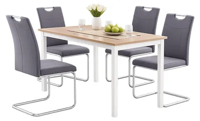 Produktbild von Schwingstuhl KellyC Grau 4er HTI-Line