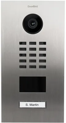 Immagine prodotto di DoorBird D2101V Videocitofono IP in acciaio inox V4A