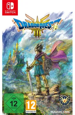 Zdjęcie produktu dla Square Enix DRAGON QUEST III, Nintendo Switch, E10+ (powyżej 10 lat)