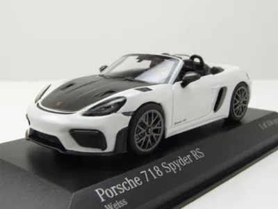 Produktbild von Minichamps 410063131 Porsche Spyder RS Weissach Package 2023 weiß 1:43