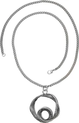 Produktbild von Lange Kette Marlies mit großen runden Anhänger von collezione alessandro