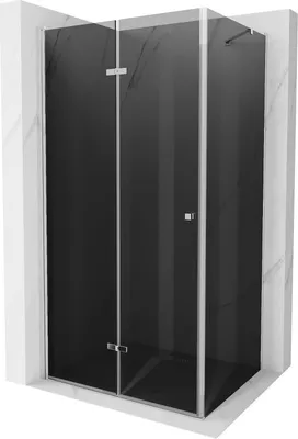 Zdjęcie produktu dla Mexen Lima kabina prysznicowa składana 90 x 100 cm, grafit, chrom - 856-090-100-01-40