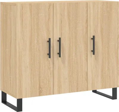 Obrázok produktu pre vidaXL Príborník Sonoma Dub 90x34x80 cm odvodený výrobok z dreva