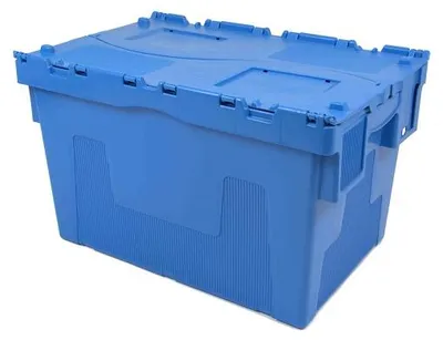 Produktbild von Euronorm - Behälter 600x400x365 mm - 67 L - Blau Blau 400 mm x 600 mm x 365 mm - Blau - Polypropylene (PP) - BD6435 - 1150 - 6 - PP71