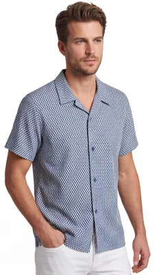 Produktbild von Hugo Boss BOSS Black Hemd blau Muster