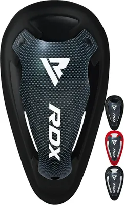 Produktbild von RDX Tiefschutz Groin Cup für Muay Thai, Schild Unterstützung Kickboxen, Sparring