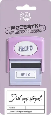 Produktbild von Stempel mit der Aufschrift „Hello“ – Be-Happy Gifts