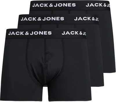 Produktbild von Jack & Jones Base Boxershorts 3 Einheiten Schwarz XL Mann Schwarz XL