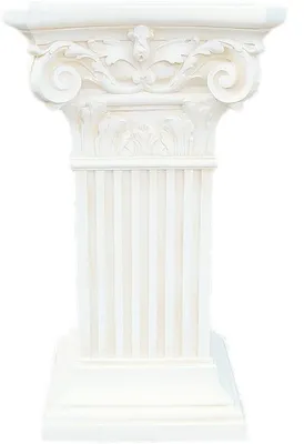 Image de Style grec antique Colonne Colonne de fleurs Support décoratif Décoration 1054