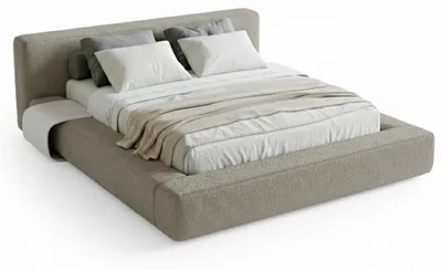 Zdjęcie produktu dla Łóżko tapicerowane DreamLux Imperio 140 x 200 cm ze stelażem i pojemnikiem na pościel tkanina Loop 8