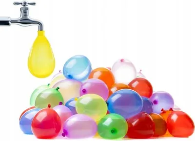 Produktbild von Wasserballons, Farbmix, 100 Stk.