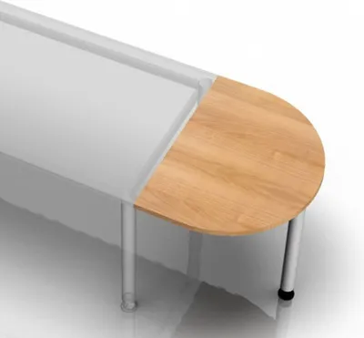 Produktbild von Ansatztisch QA60, 60 x 80 cm