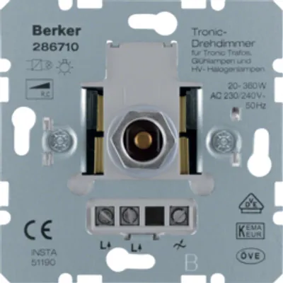 Produktbild von Berker 286710 Tronic-Drehdimmer Hauselektronik