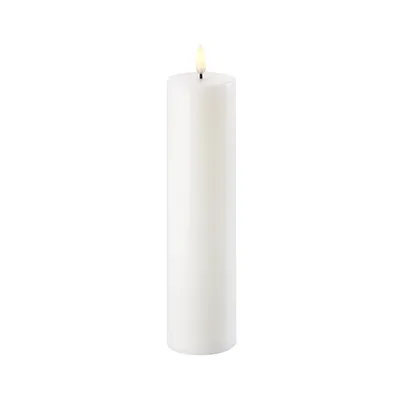 Immagine prodotto di Piffany Copenhagen - Uyuni Illuminazione LED Candela a colonna "Nordic White" H: 22,2 cm, Ø: 5,8 cm