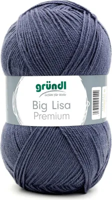 Produktbild von Gründl Wolle Big Lisa Premium 250 g steingrau