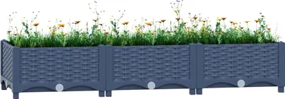 Obrázok produktu pre vidaXL Hochbeet 120x40x23 cm Polypropylén