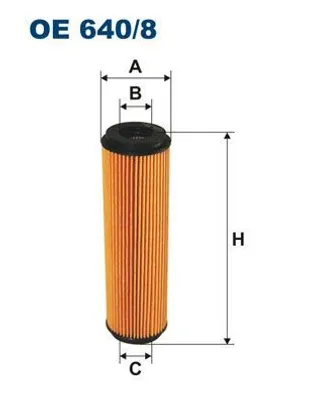 Produktbild von FILTRON ?lfilter OE640/8